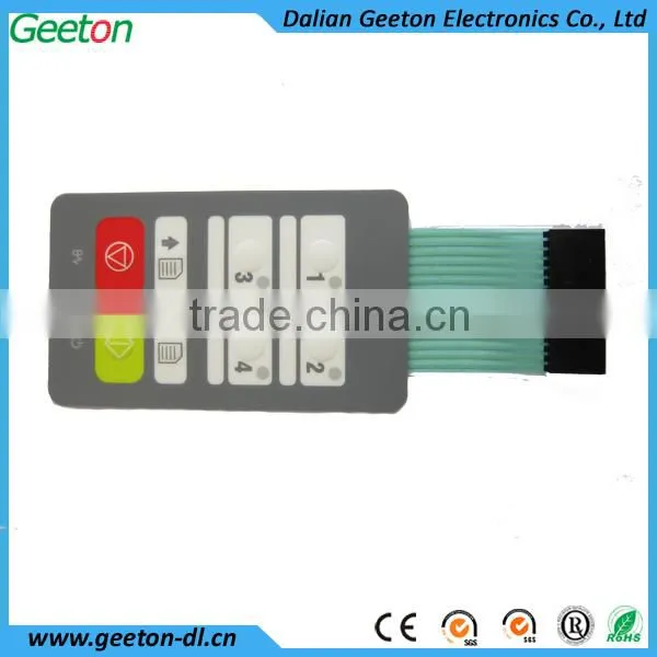 Waterproof One Button and LED Membrane Switch Manufacturer