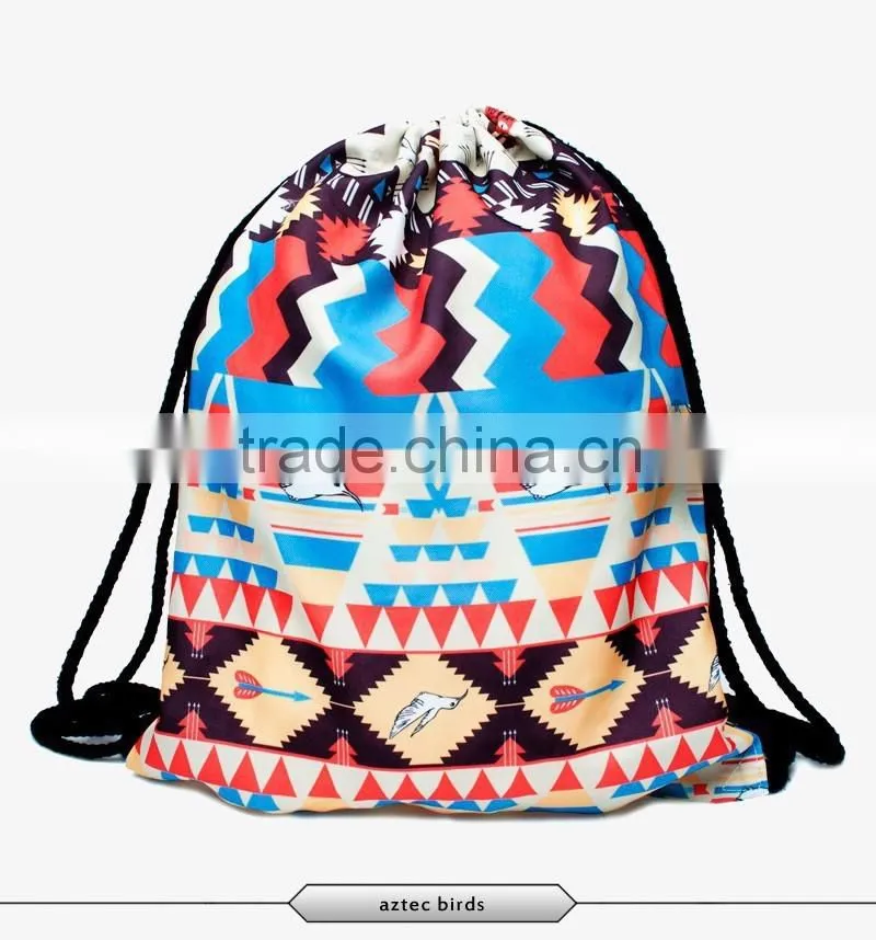 Cheap promotion drawstring shoe bag backpack manufacturers china