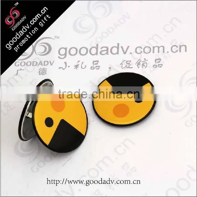 Guangzhou badge making supplies custom cheap pin metal button badge