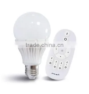 New LED Bulb 7W color temperature adjustable led bulb light with controller