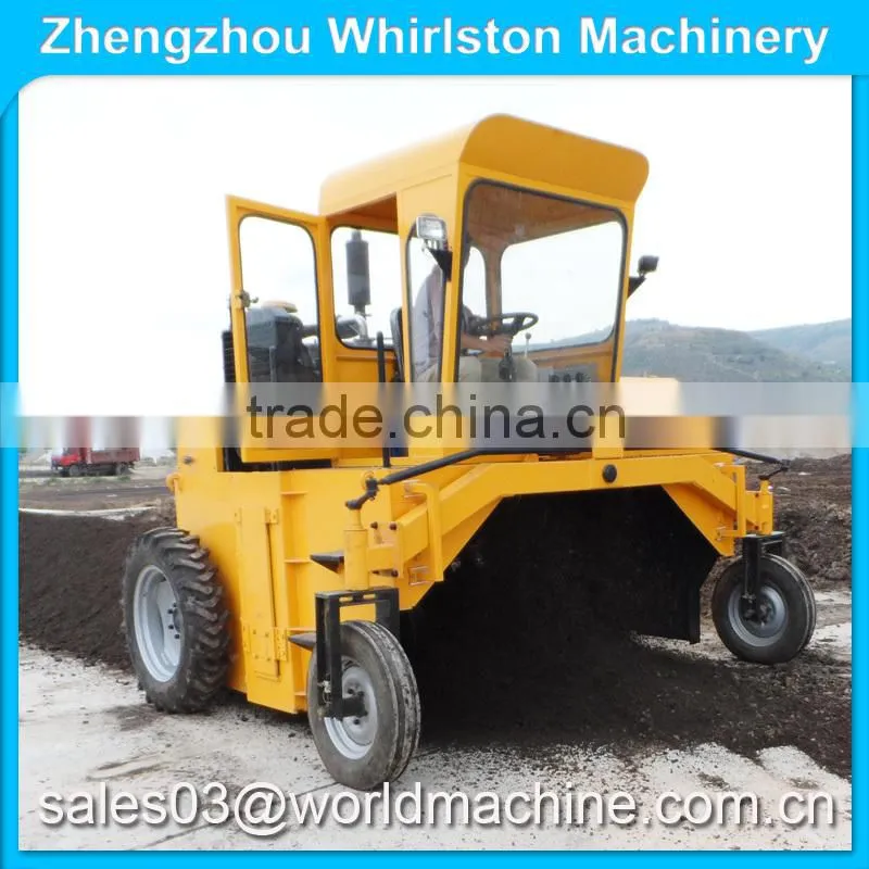 WHIR-2300 organic waste composting machine/automatic compost machine/used compost turner