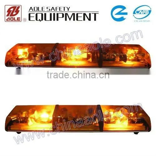 Halogen rotating Lightbar ,police warning lightbar,amber emergency light bar