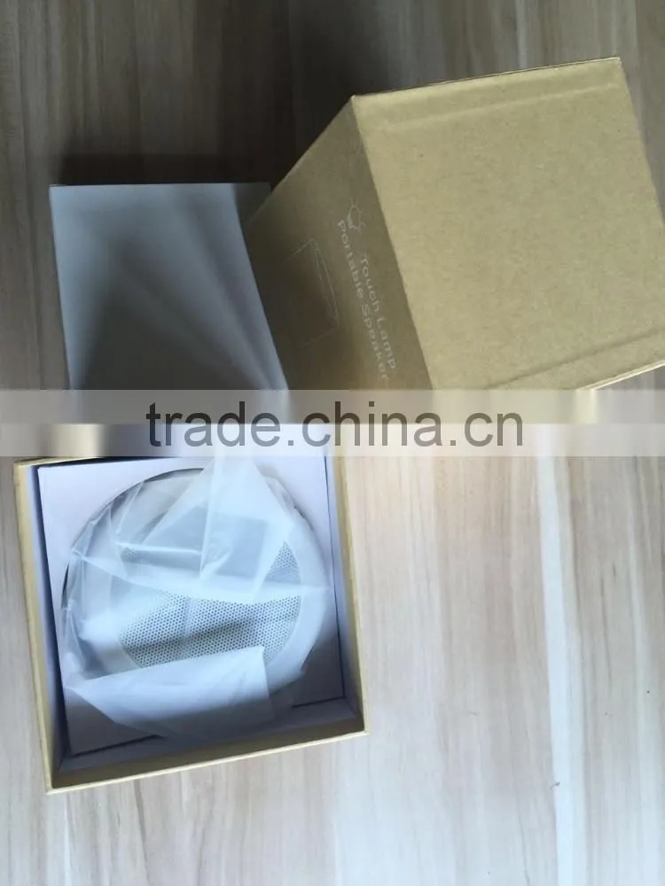 2016 Factory Wholesale Low Price Touch Sensor Led Table Lamp 2.0 Bluetooth Speaker