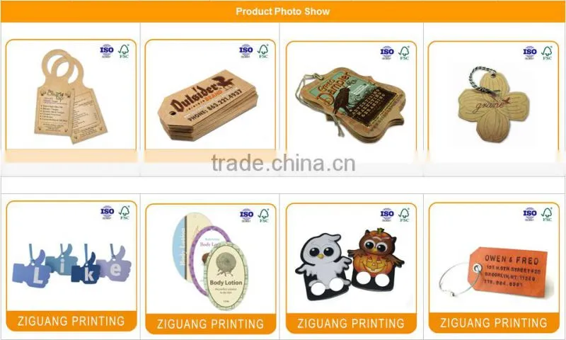 Customized brand tag