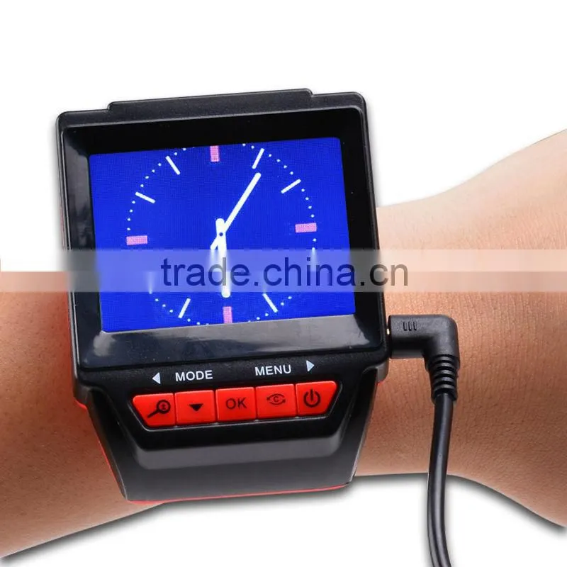 Watch Style Reelable Endoscope Borescope 8.5mm Inspection Camera 2.4" LCD Video