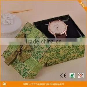 Fashion design watch box paper jewelry box