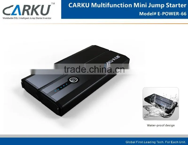 Carku 5000mAh Epower66 slimmest mobile battery mini jump starter