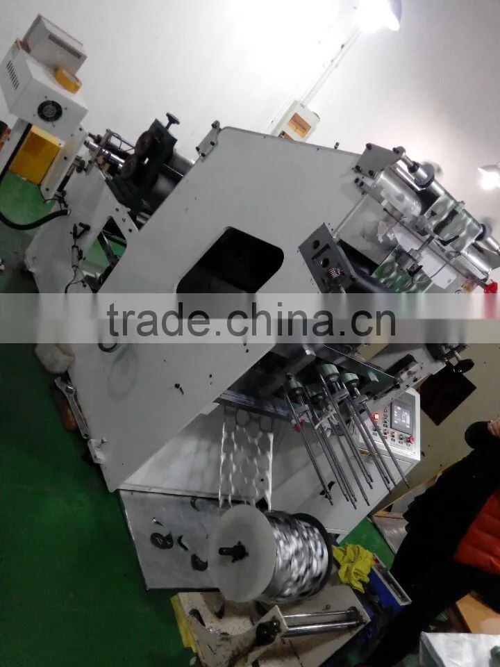 high quality fully automatic yogurt aluminum foil lid punching machine