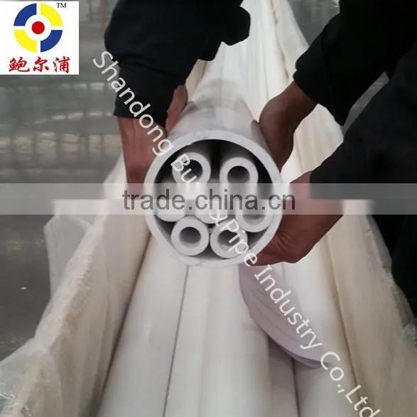 Food grade virgin white UHMWPE pipes