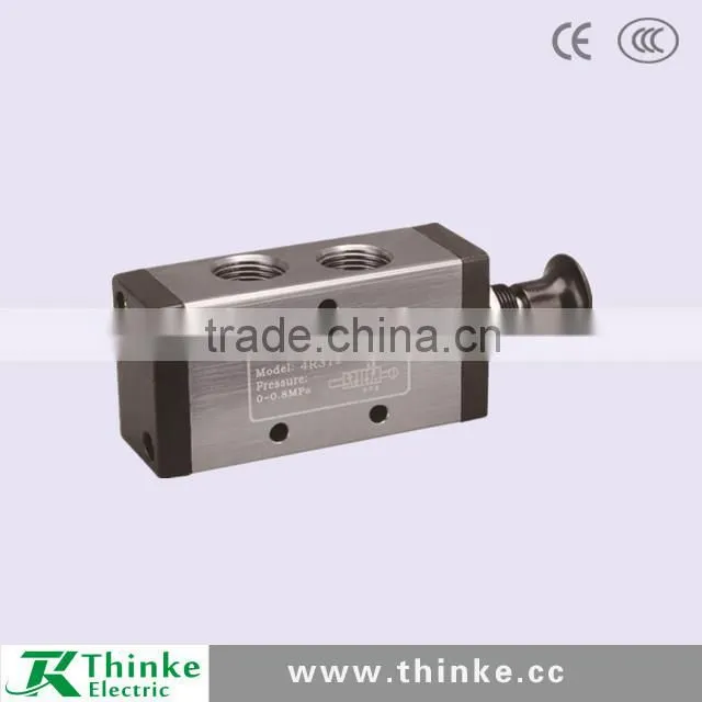 4R310-10 2 Position 5 Way G3/8" Hand Push Pull Mechanical Valve
