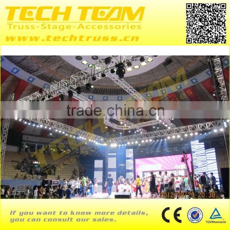 Roof Lighting Sound Truss System For Speaker Line Array Hang