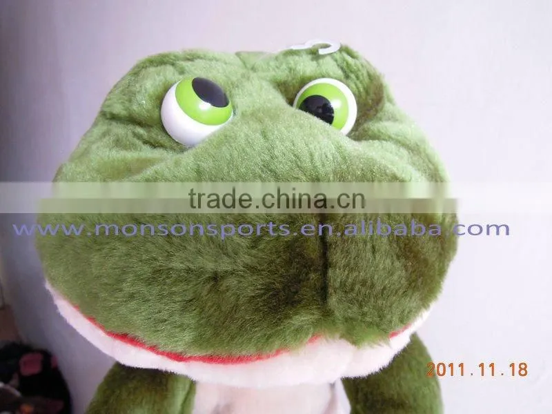 plush fabric animal golf head cover head cover fabric