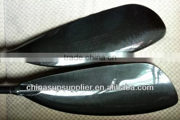 100% 3k Carbon fiber whitewater kayak paddle