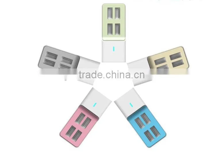 4 usb port in 1 charger usb multi port charger for mobile laptop tablet
