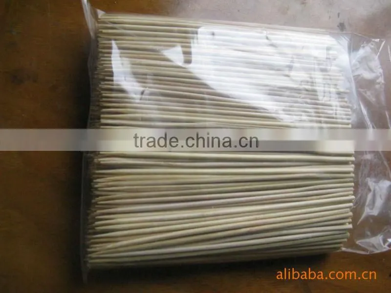 natural green bamboo chopostick bamboo skewer BBQ skewers