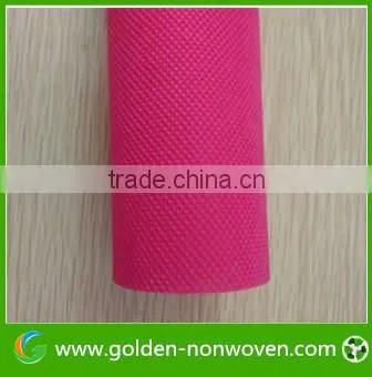 80gsm pp cambella fabric /colorful cross design non woven cloth / cambella nonwoven fabric made in China