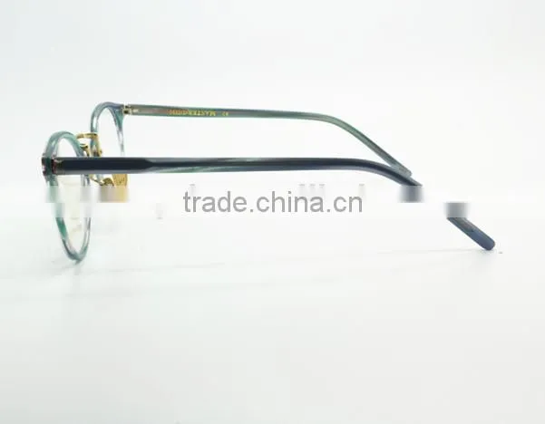 lady fashionable round acetate optical eyewear wholesale China