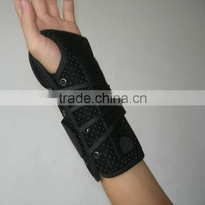 Protection and Speedy Recovery Wrist Support With Aluminum Strip and Tie Adjustale