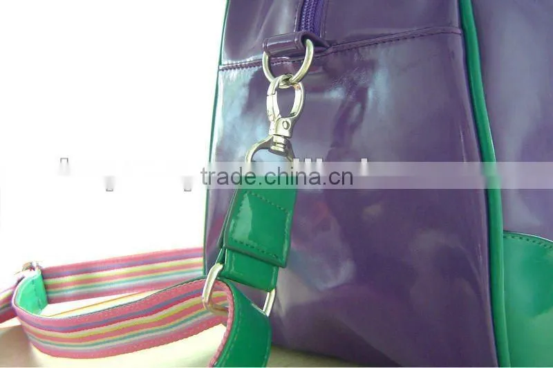 shiny pvc travel bag wholesale