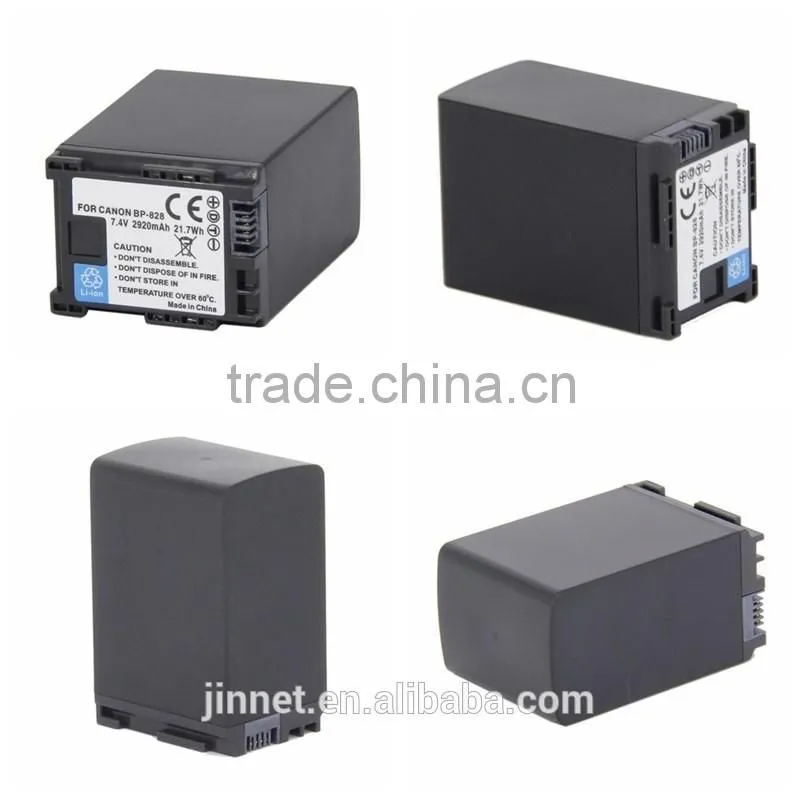 Replace Camera Battery For Canon BP-828 BP828 BP-820 BP820 8598B002