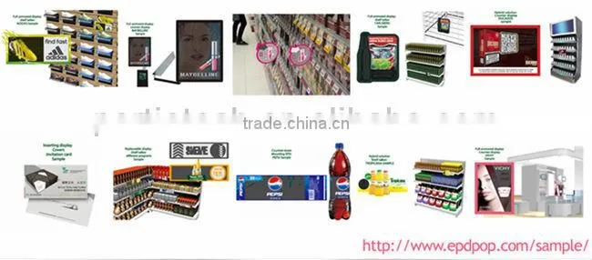 indoor use store digital counter display touch screen eink digital item