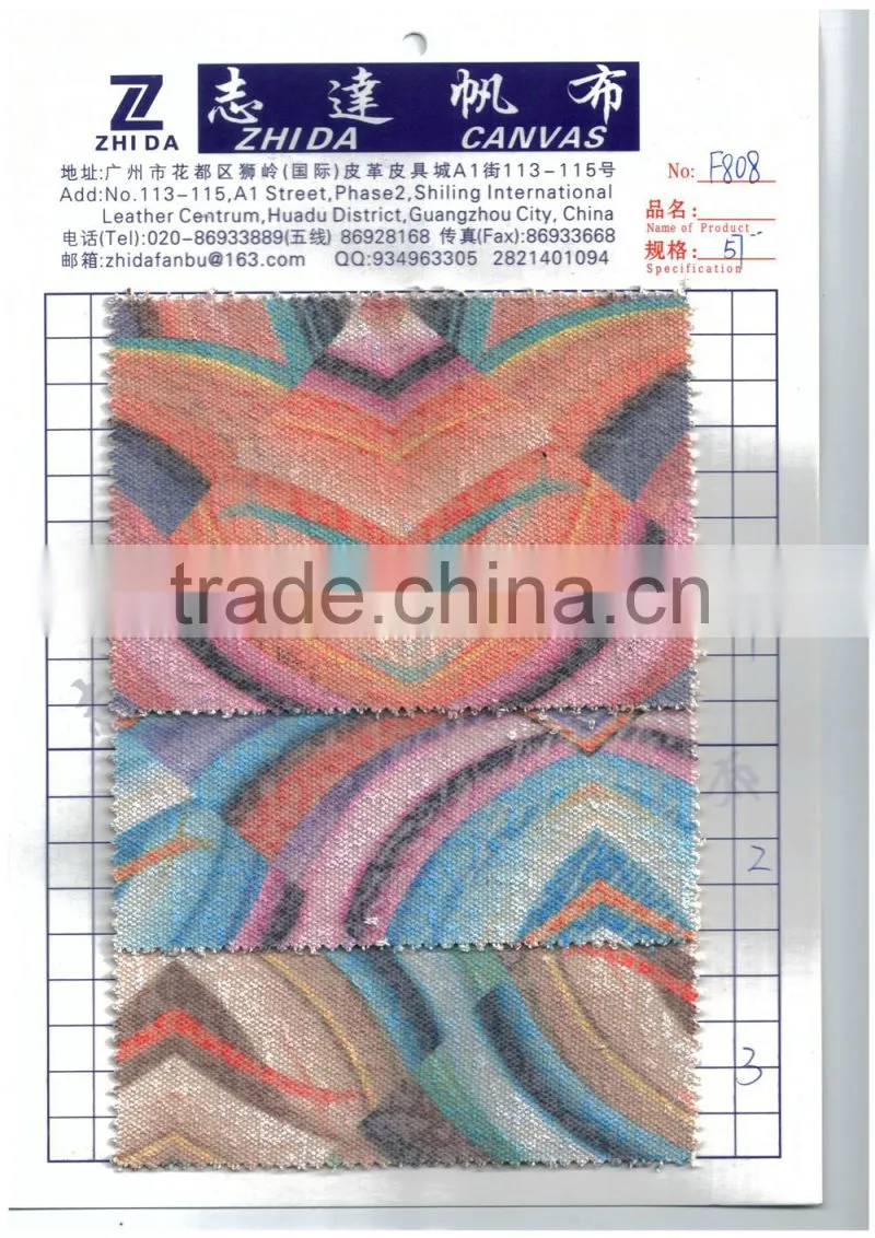 Hot print cotton fabric,burnout fabric,korea velvet for bag shoes luggage