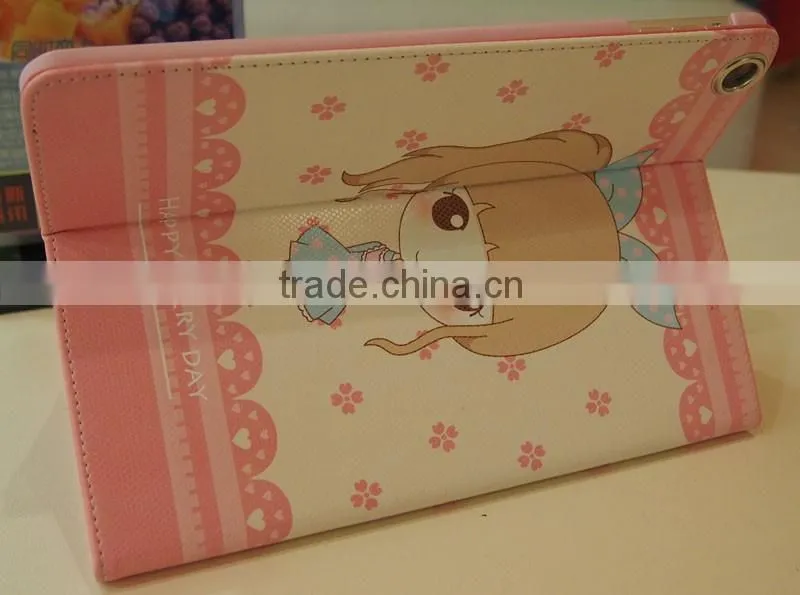 Guangzhou Factory Folding Leather Stand Case For Samsung Galaxy Tab S2 9.7