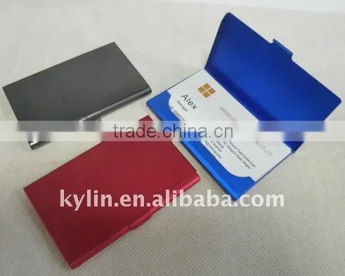 Alumium name card holder
