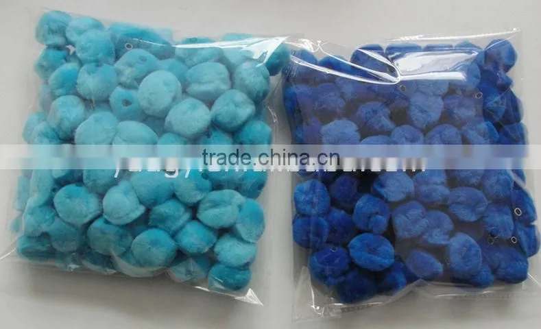 China factory party supply colorful cute acrylic pom poms tube toys for kids