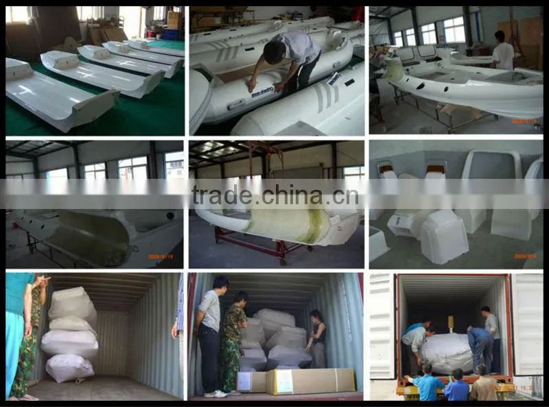 China fiberglass boat fishing boat for sale