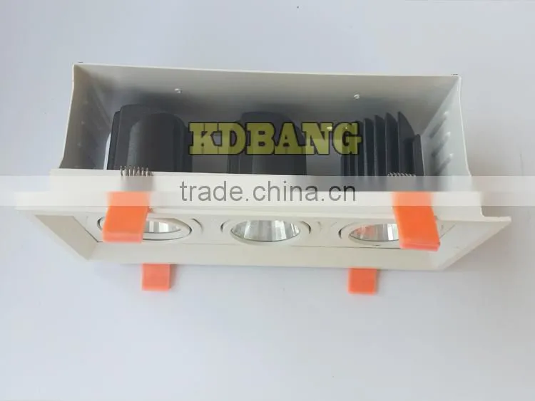 China ceiling light new 24w recessed square led downlight