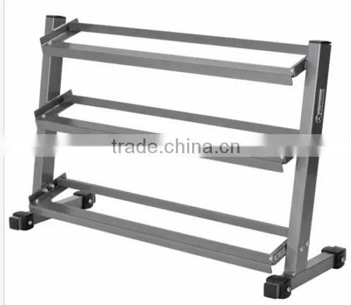 3 Tier Weight Storage Stand / Dumbbell Gym Rack - Light Commercial