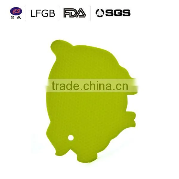Promotional Gift Silicone Cup Mat/Coster Silicone Tea Coster/animal shape silicone mats