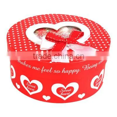 round packing gift box