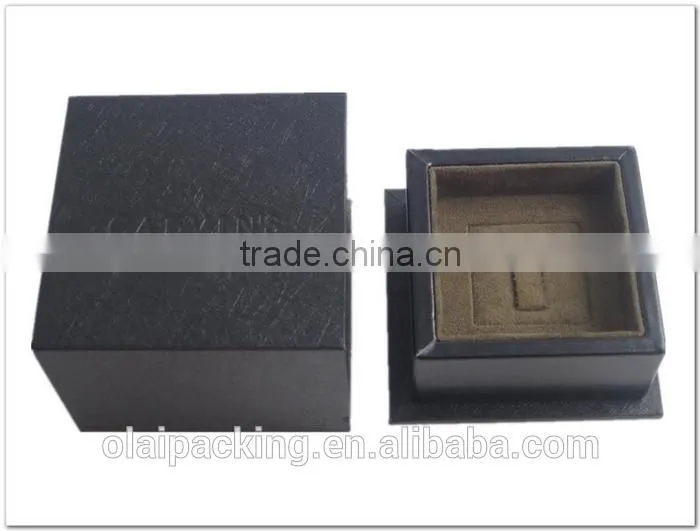 Luxury suede ring box