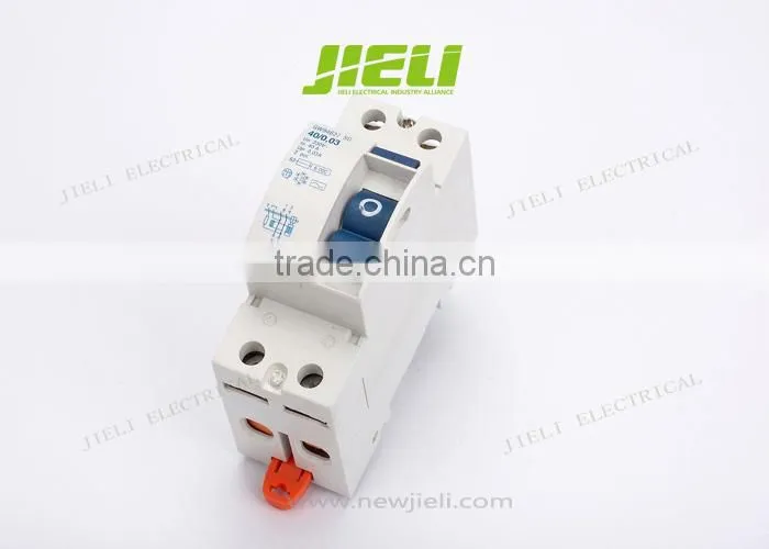 2p earth leakage circuit breaker 63a elcb 30ma 100ma 300ma