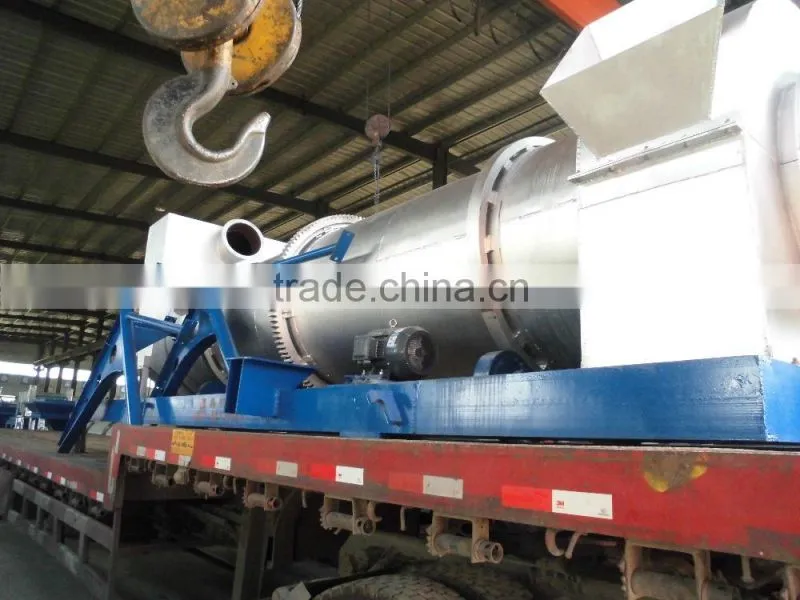 Drum mix asphalt plant DHB40 with capacity 40t/h