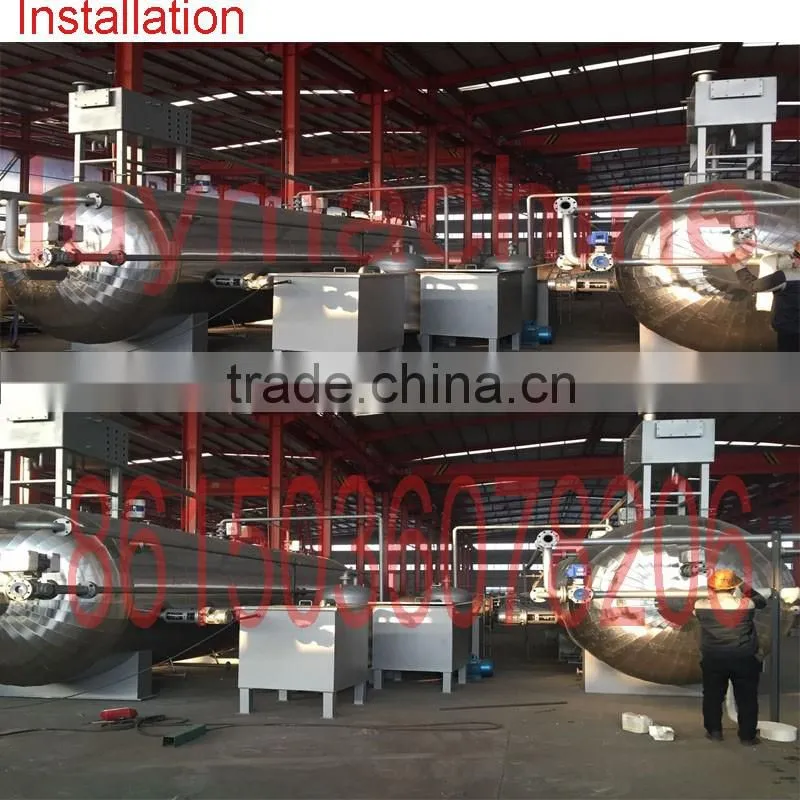 pressure vessel style thermo wood machinery
