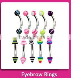 2016 Fashion design cheap vibrating body piercing jewelry candy body piercing jewelry
