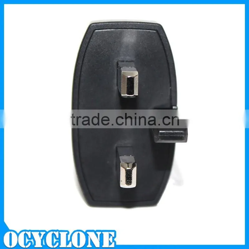 Universal 5V 1.5A UK 3 pin chargers home charger black