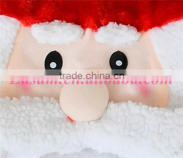 Hot selling snowman cue christmas santa hat