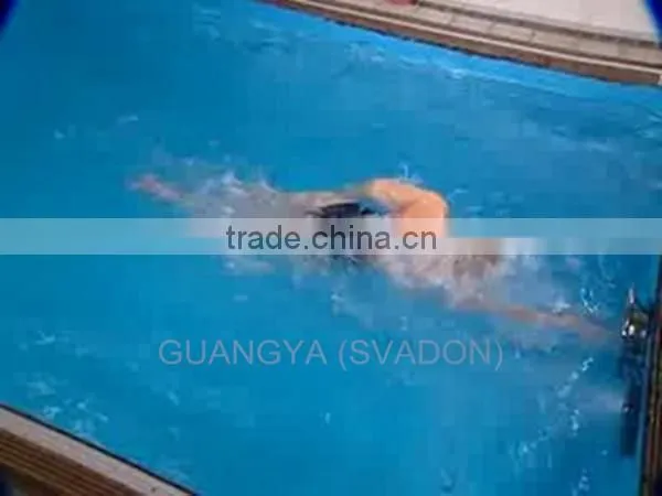 Swimming pool equipment for swimming training