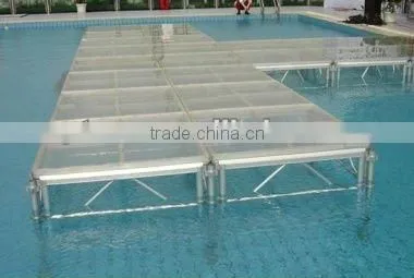 2014 RP aluminum adjustable stage with step