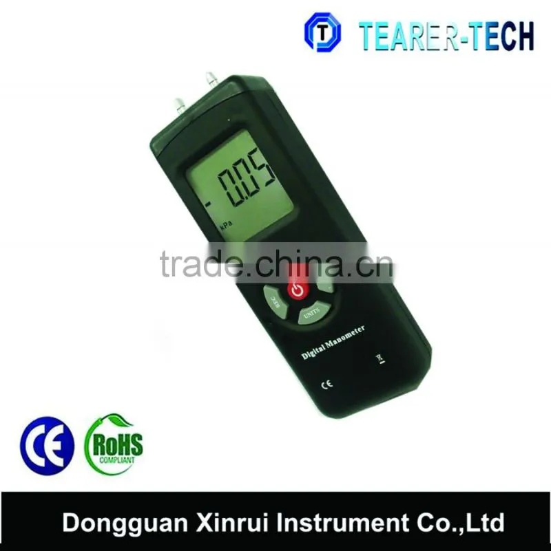 TL-101 Best selling large LCD digital Differential manometer 5Psi pressure meter wholesale lowest price