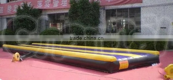 inflatable air tumble track for gym