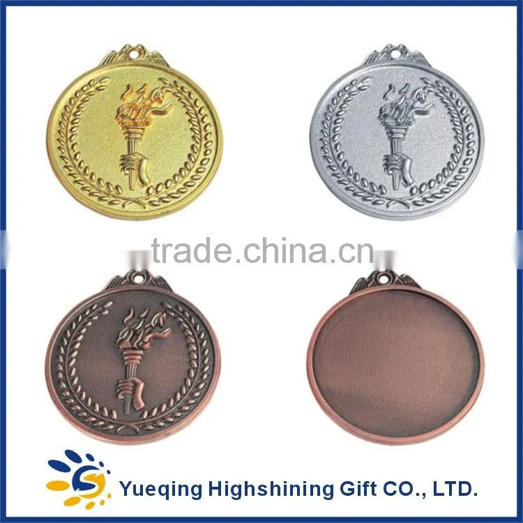 57# Good style gold silver bronze plated zinc alloy sports award souvenir factory price round metal basketball medal