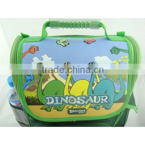 2011 the popular cartoon green kids backpack for sport