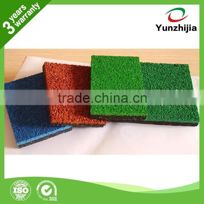 Factory direct sale rubber running track flooring with great price