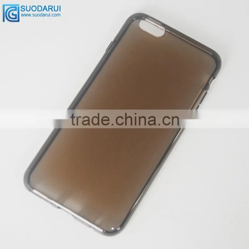 In stock Soft Gel TPU Case For Apple Iphone 7 Pro 5.5'' Clear Cover