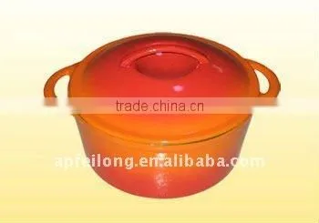 cast iron fry pan with handle